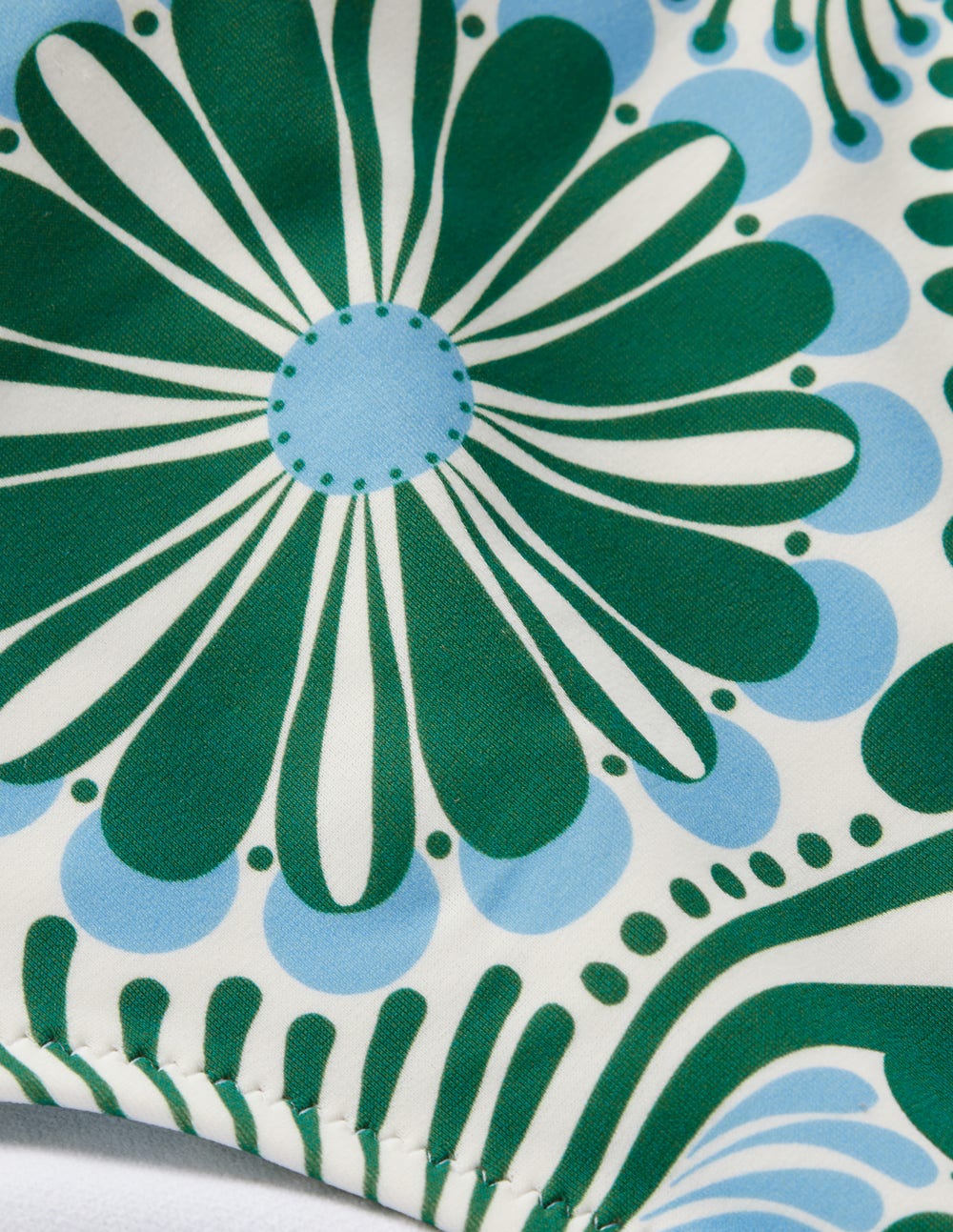 Classic Bikini Bottoms-Air Blue, Euphoric Gardens