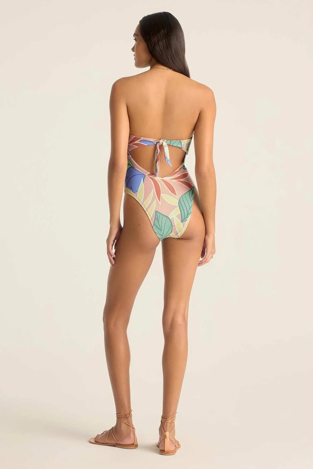 Vitamin A Mabel Underwire Bandeau One Piece
