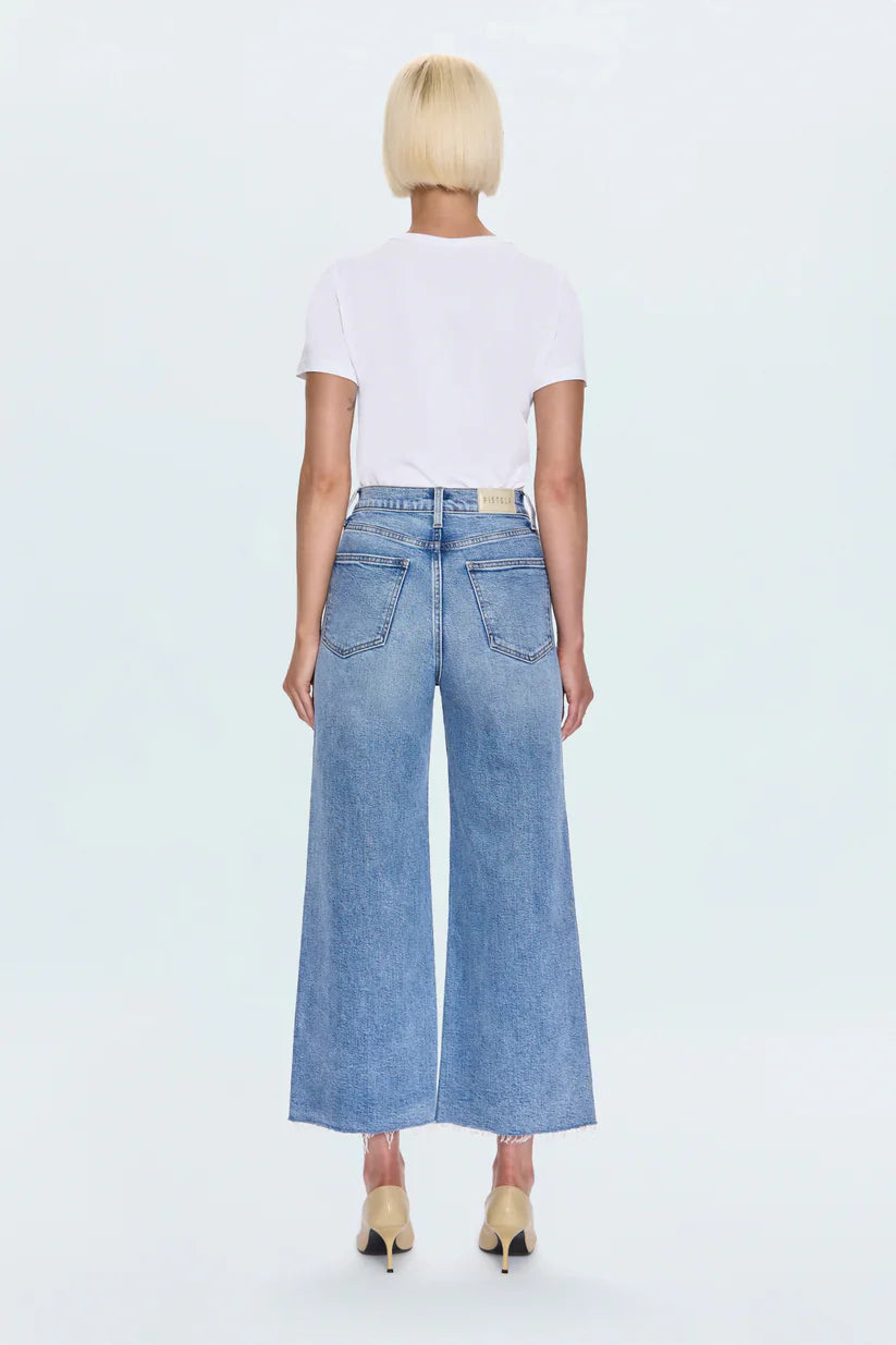 PISTOLA Lana Crop High Rise Ultra Wide Leg Women's Jean