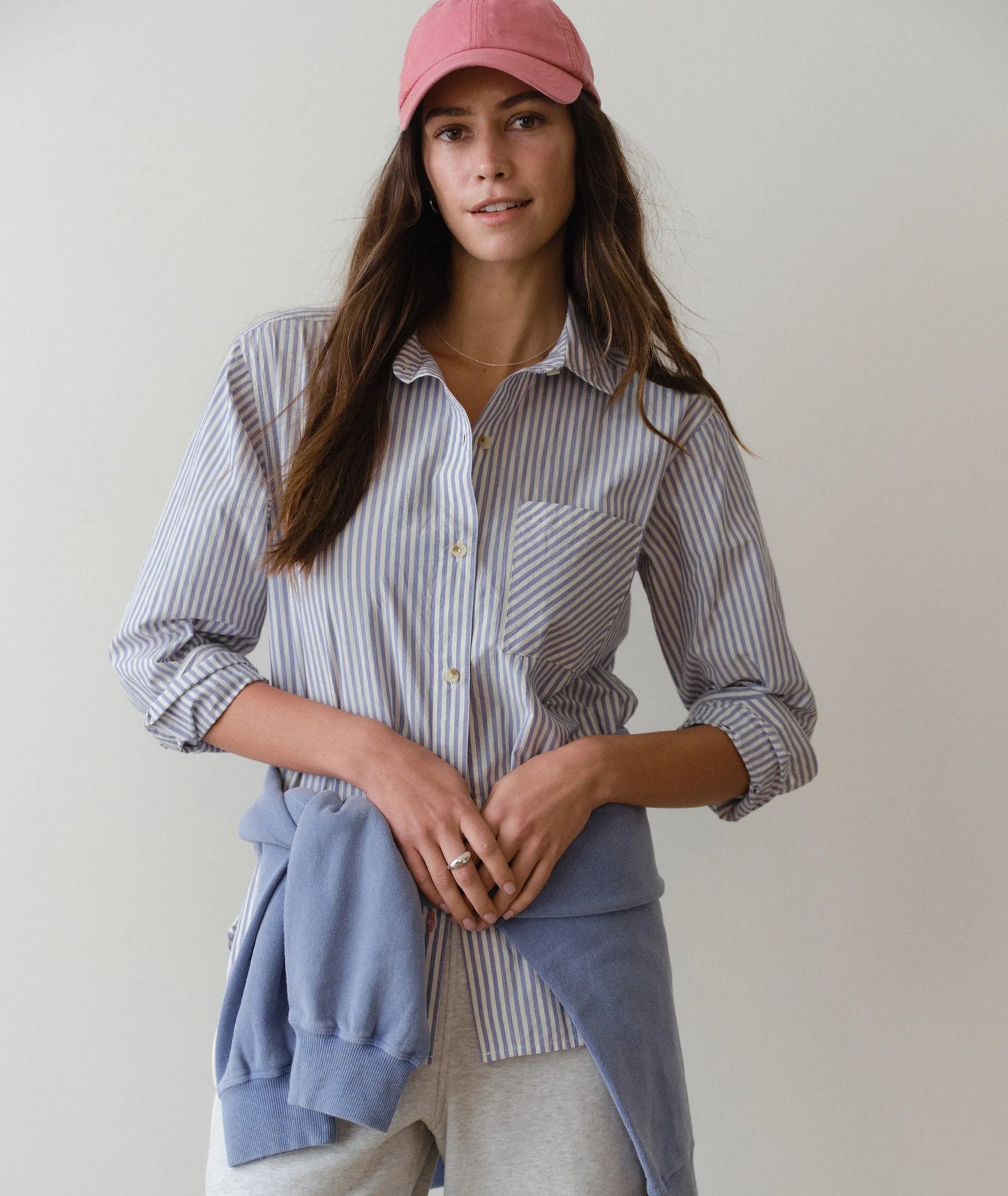 Marine Layer Jane Relaxed Cali Poplin Shirt