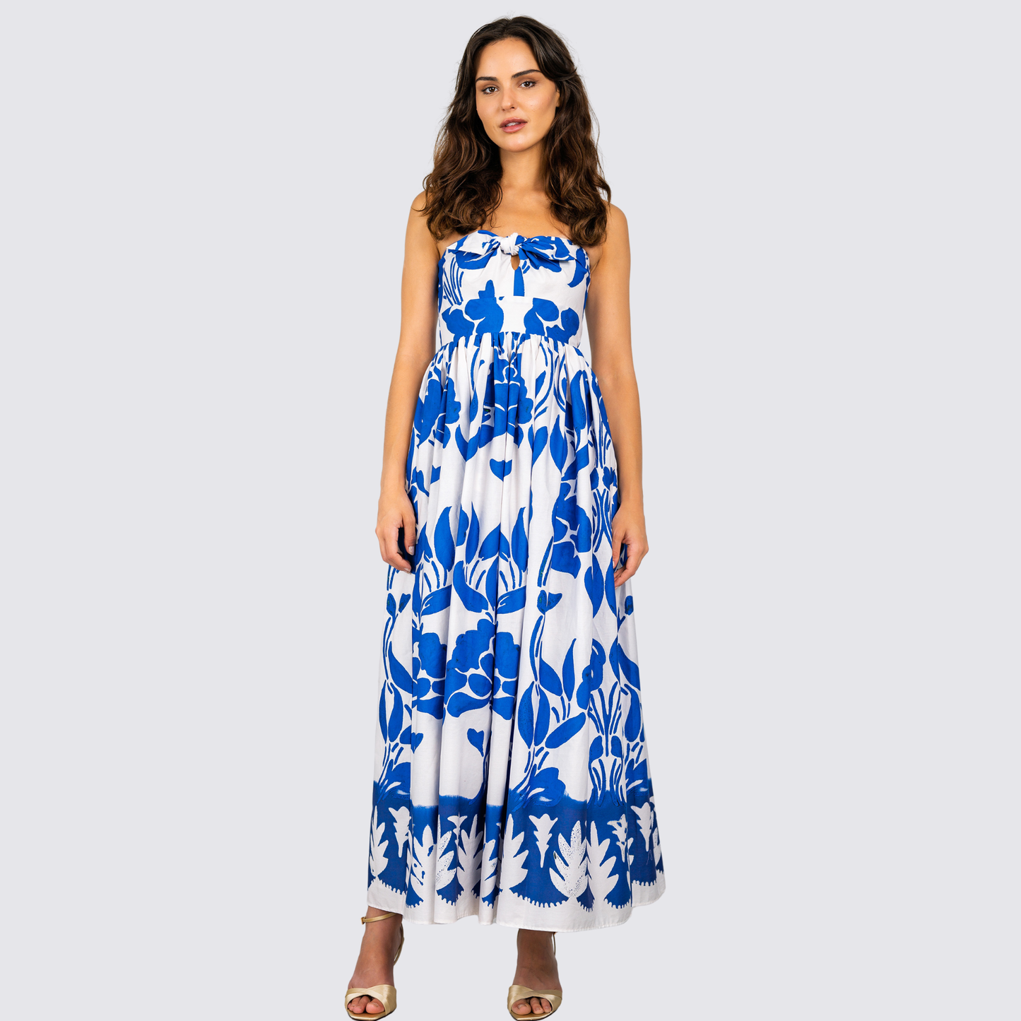 Lavender Brown Tessa Dress
