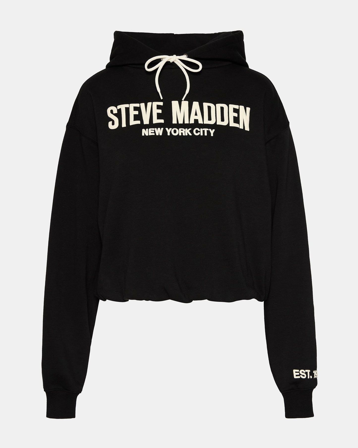 SM LOGO HOODIE BLACK