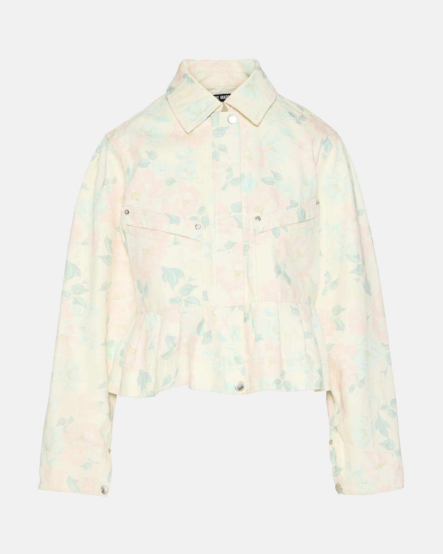 SLOAN FLORAL JACKET PEACH BEIGE