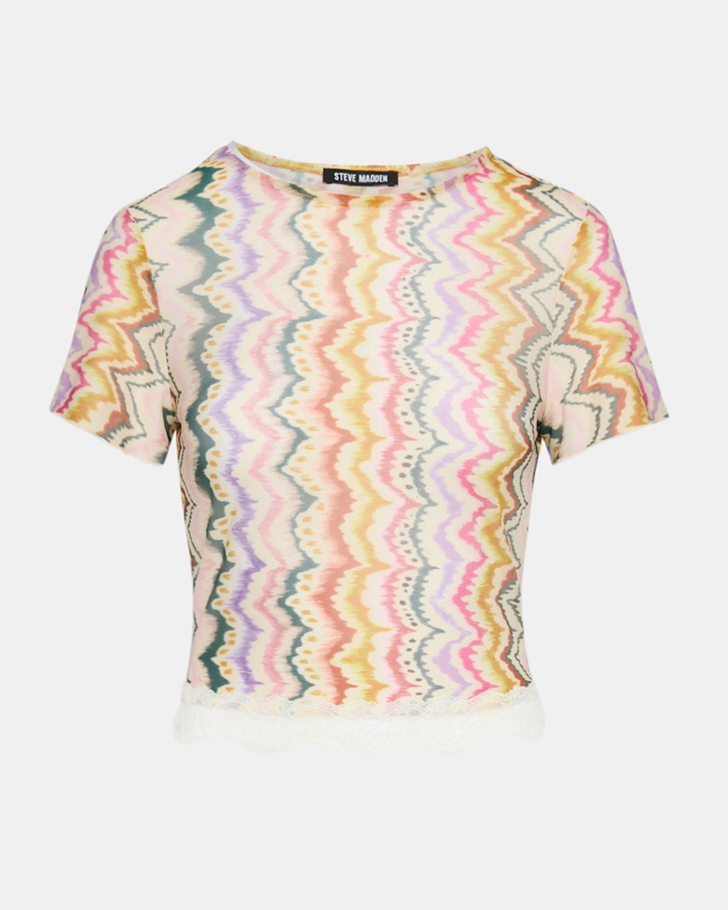 LARKE KNIT TOP RAINBOW VISION