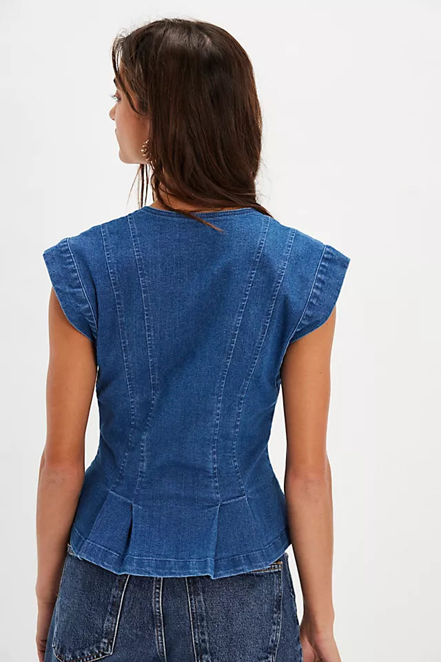 Dylan Denim Vest