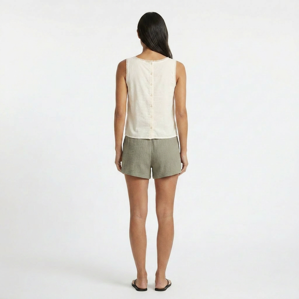 Isla Double Cloth Short