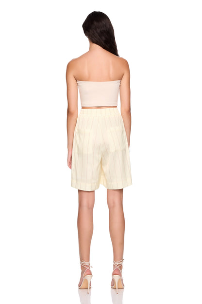 Susana Monaco Satin Stripe Boxer Short