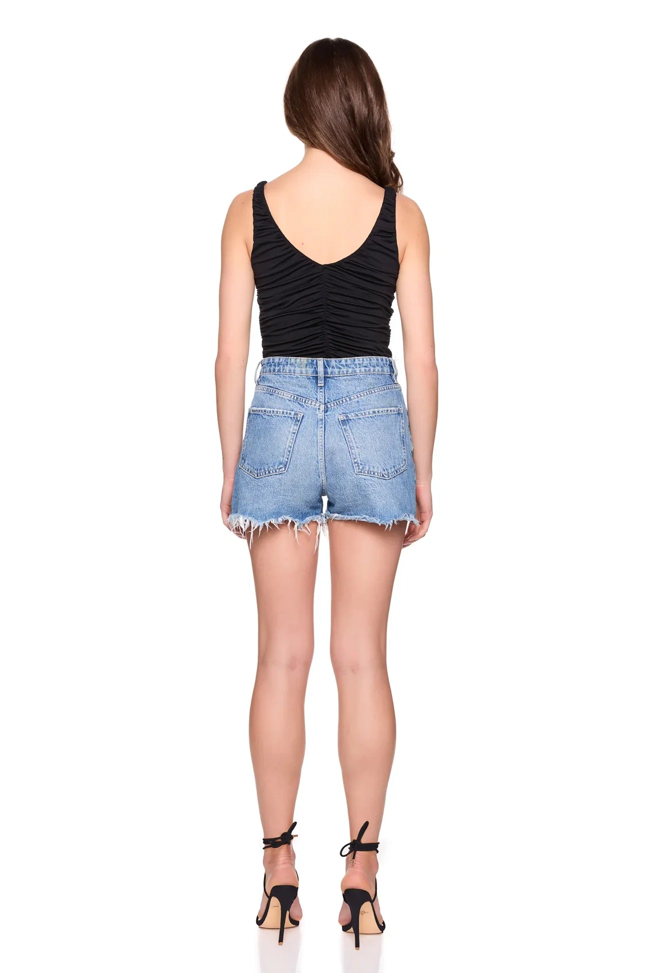 Susana Monaco Gathered Scoop Tank
