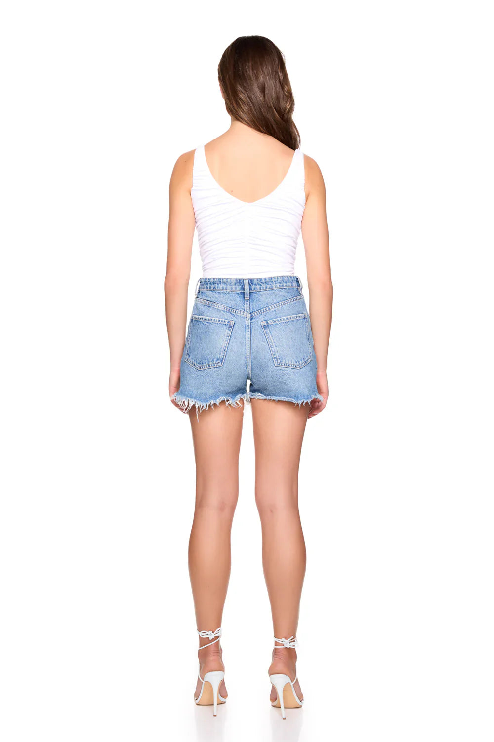 Susana Monaco Gathered Scoop Tank