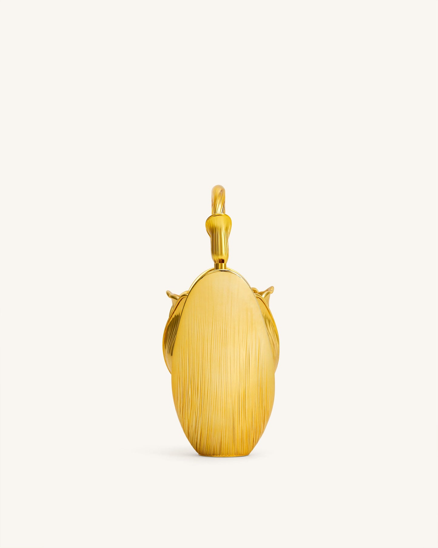 Ella 鬱金香花瓶手提包 - 金色