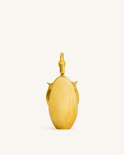 Ella 鬱金香花瓶手提包 - 金色