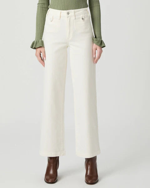 Anessa 31' Wide Leg in Tonal Ecru