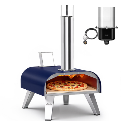 12" Pellet & Gas Pizza Oven