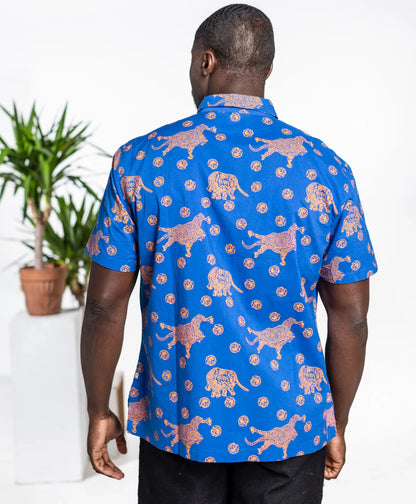 One World Brothers Electric Tiger Shirt