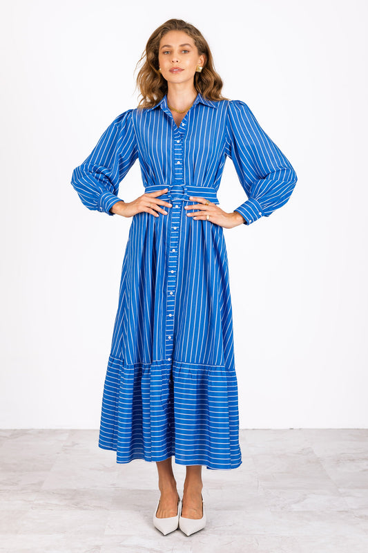Lavender Brown Haven Maxi Dress