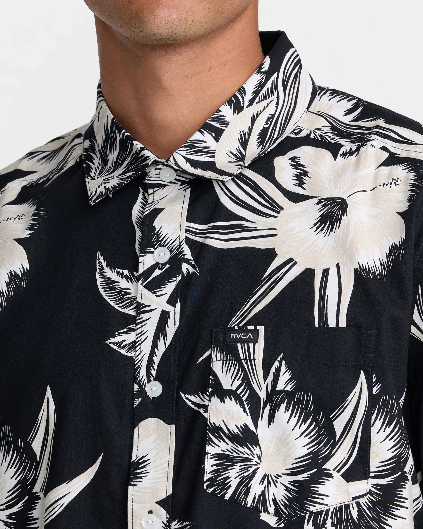 RVCA Overspray Short Sleeve Shirt