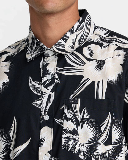 RVCA Overspray Short Sleeve Shirt