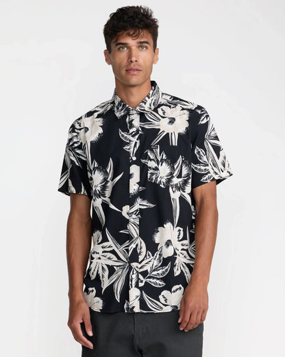 RVCA Overspray Short Sleeve Shirt
