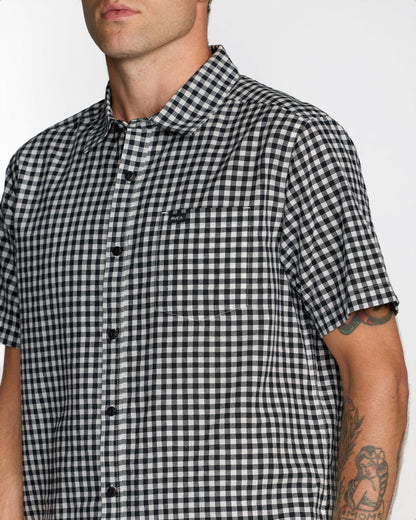 RVCA Overspray Short Sleeve Shirt
