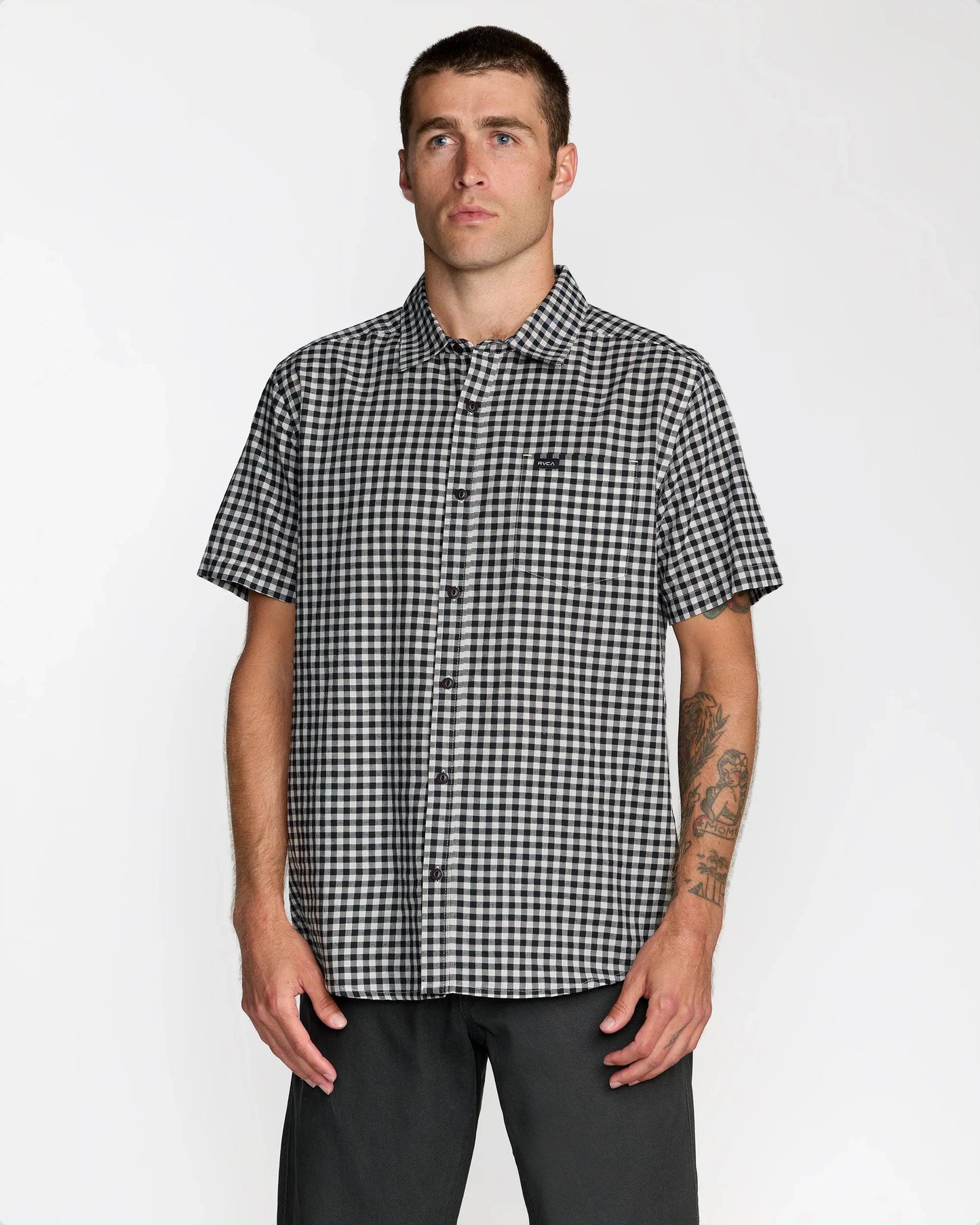 RVCA Overspray Short Sleeve Shirt