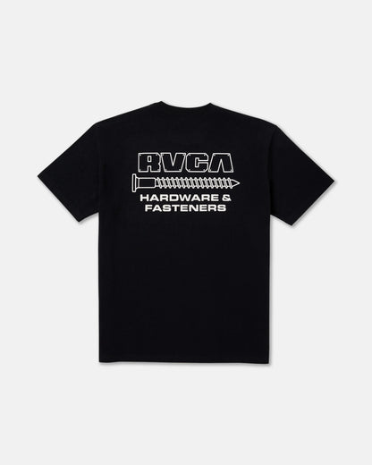 RVCA Fasteners Pocket Short Sleeve Tee