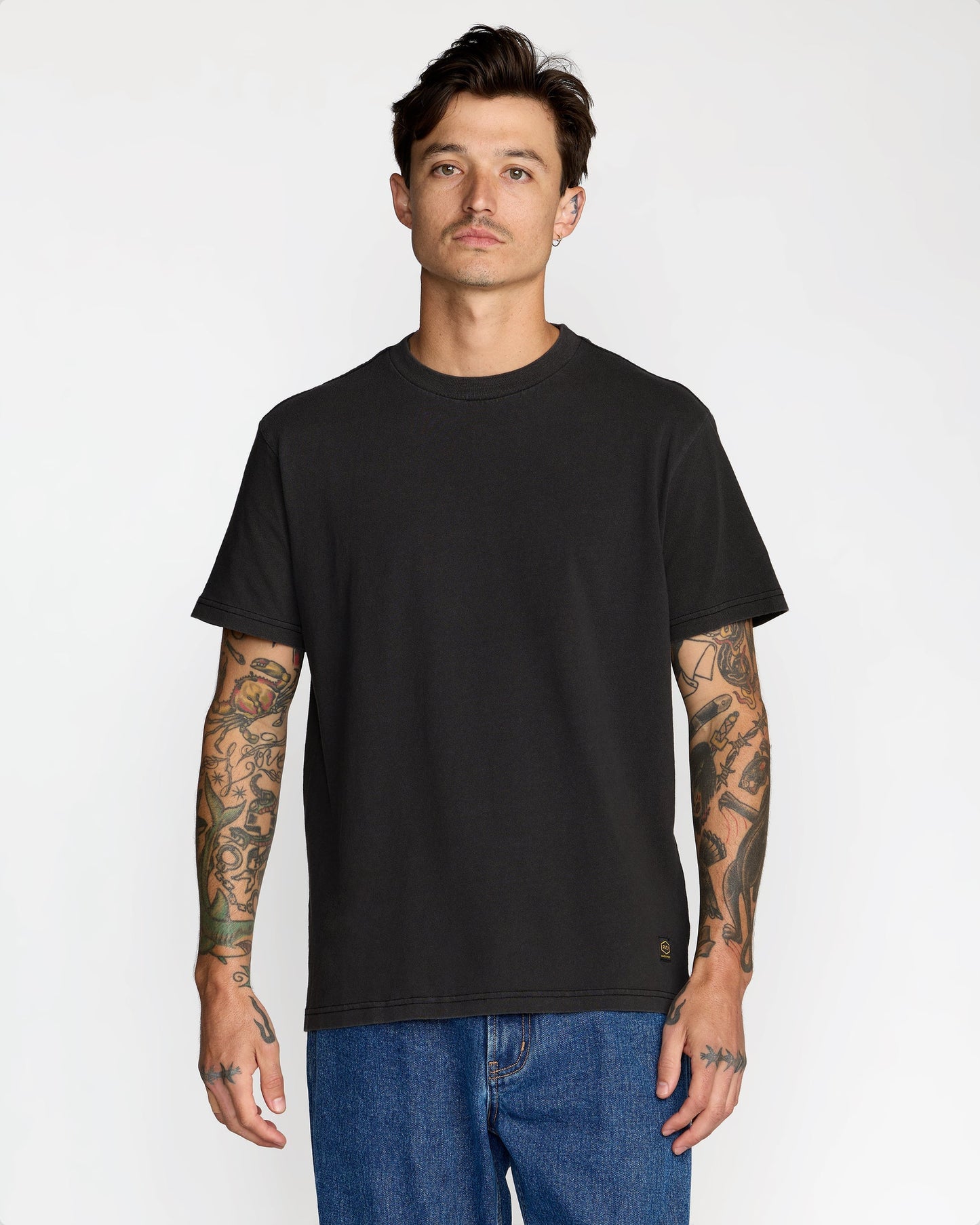RVCA Midweight Label Short Sleeve Tee
