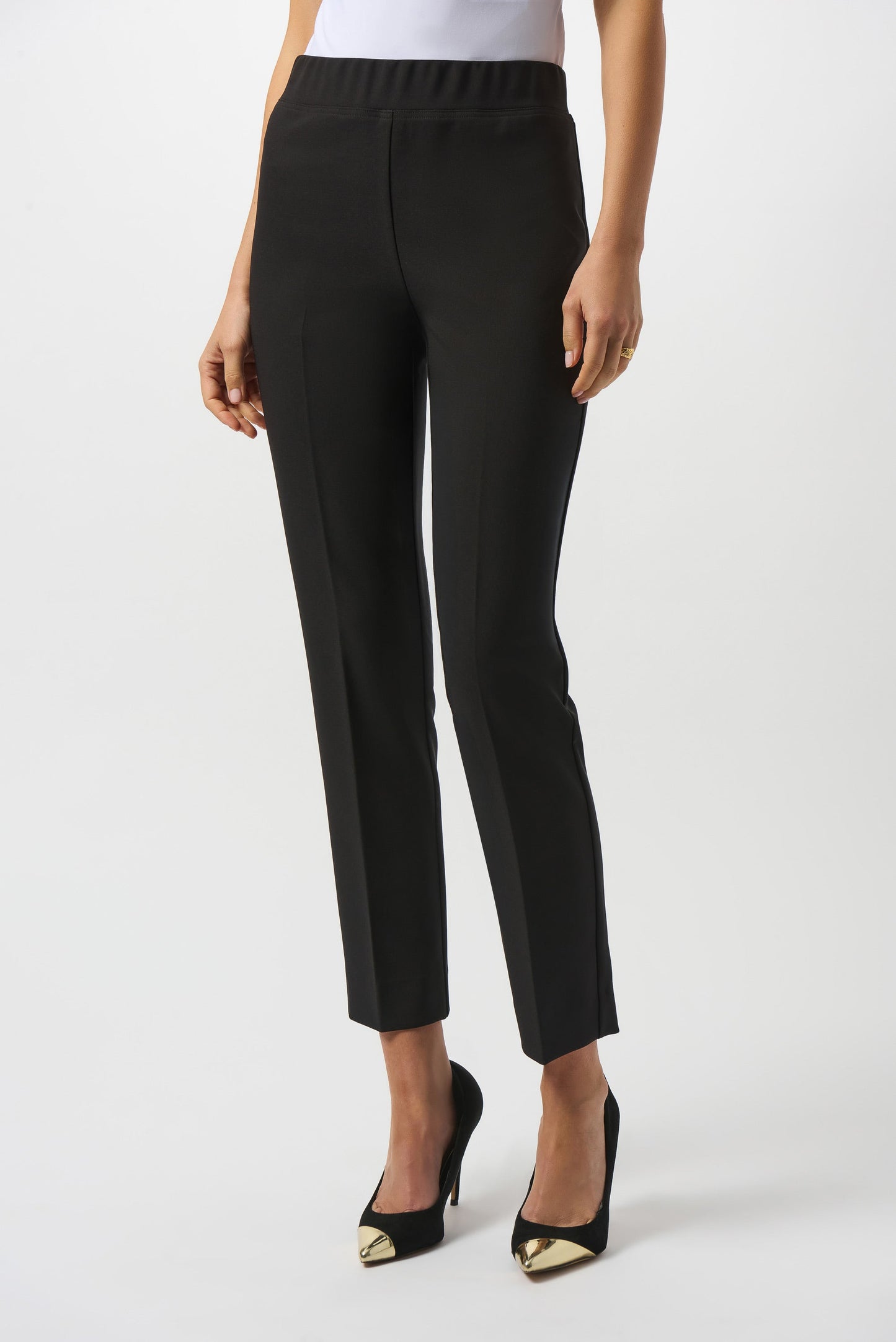 Joseph Ribkoff Lux Twill Straight Leg Pull-On Pants