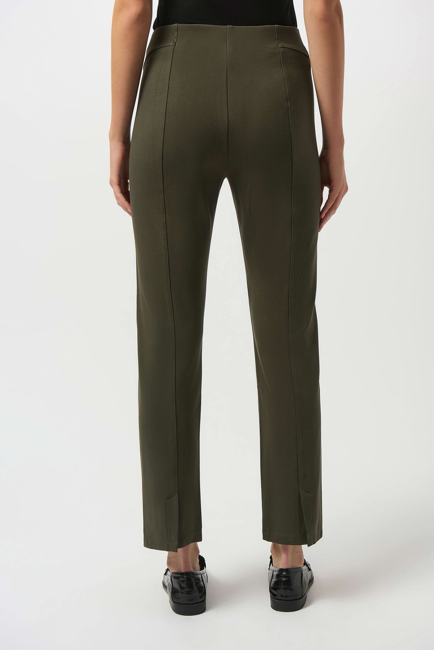 Joseph Ribkoff Heavy Knit Slim Fit Pull-On Pants