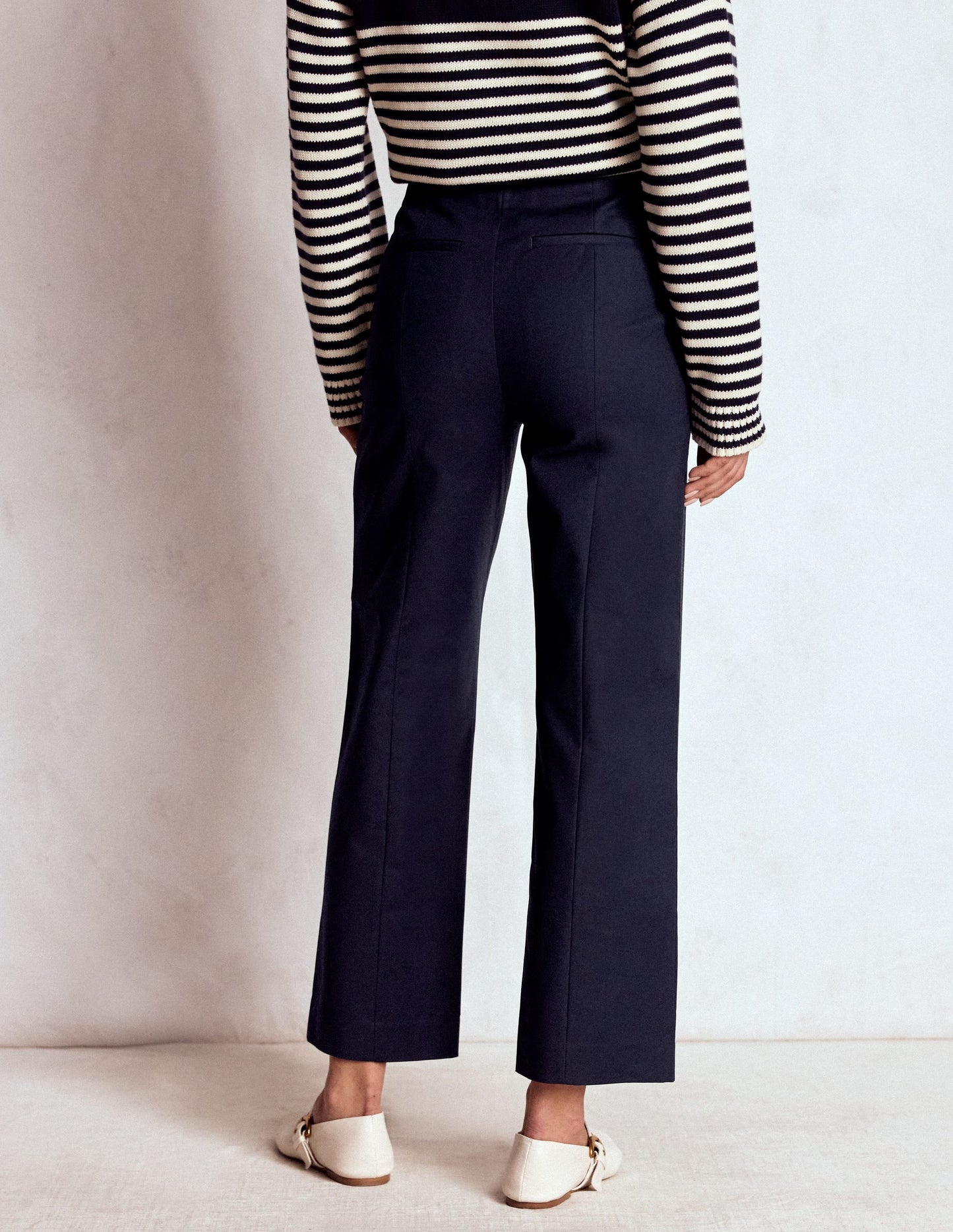 Smart 7/8 Pants-Navy