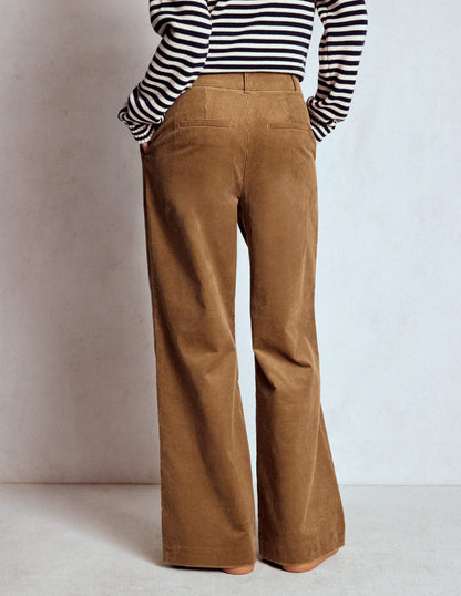 Kensington Cord Pants-Latte