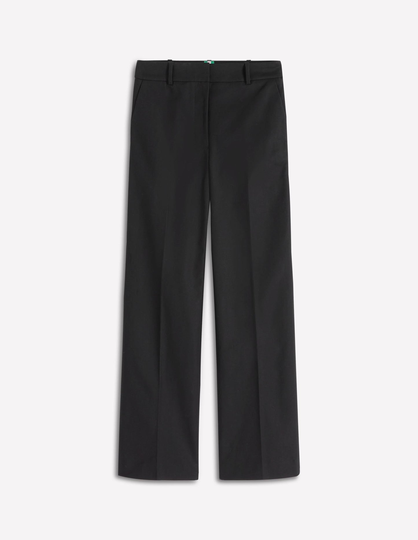 Canonbury Cotton 7/8 Pants-Black