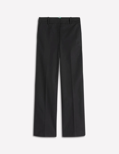 Canonbury Cotton 7/8 Pants-Black