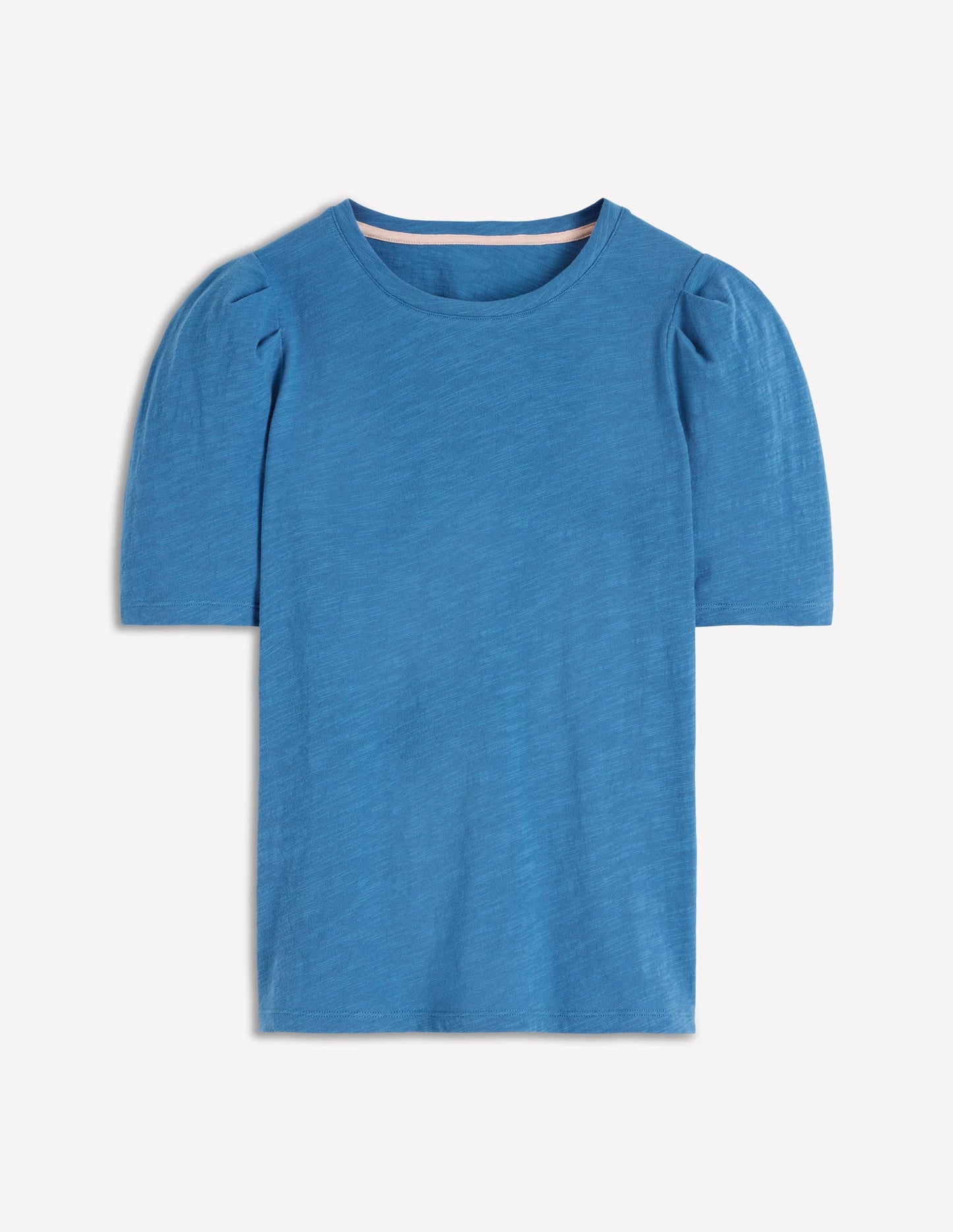 Sophie Puff Sleeve T-shirt-Marine Blue
