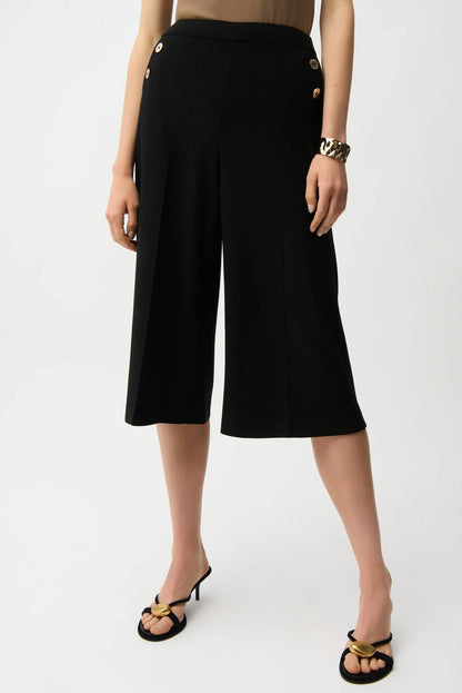 Joseph Ribkoff Silky Knit Pull-On Culotte Pants