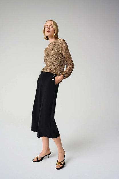 Joseph Ribkoff Silky Knit Pull-On Culotte Pants