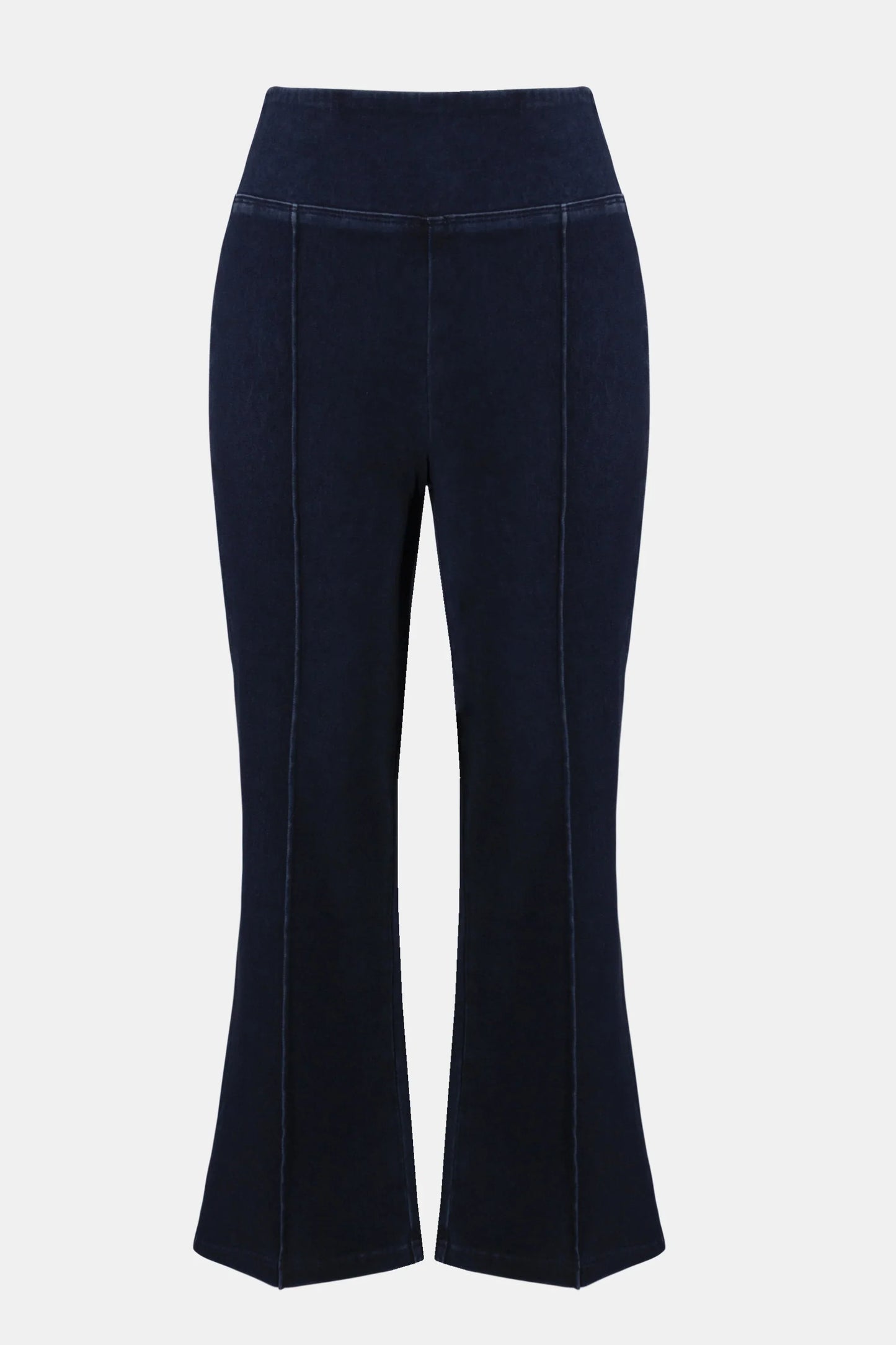 Joseph Ribkoff Knit Denim Cropped Flare Pant
