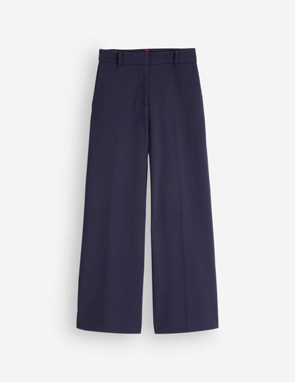 Belgravia Ponte Pants-Navy