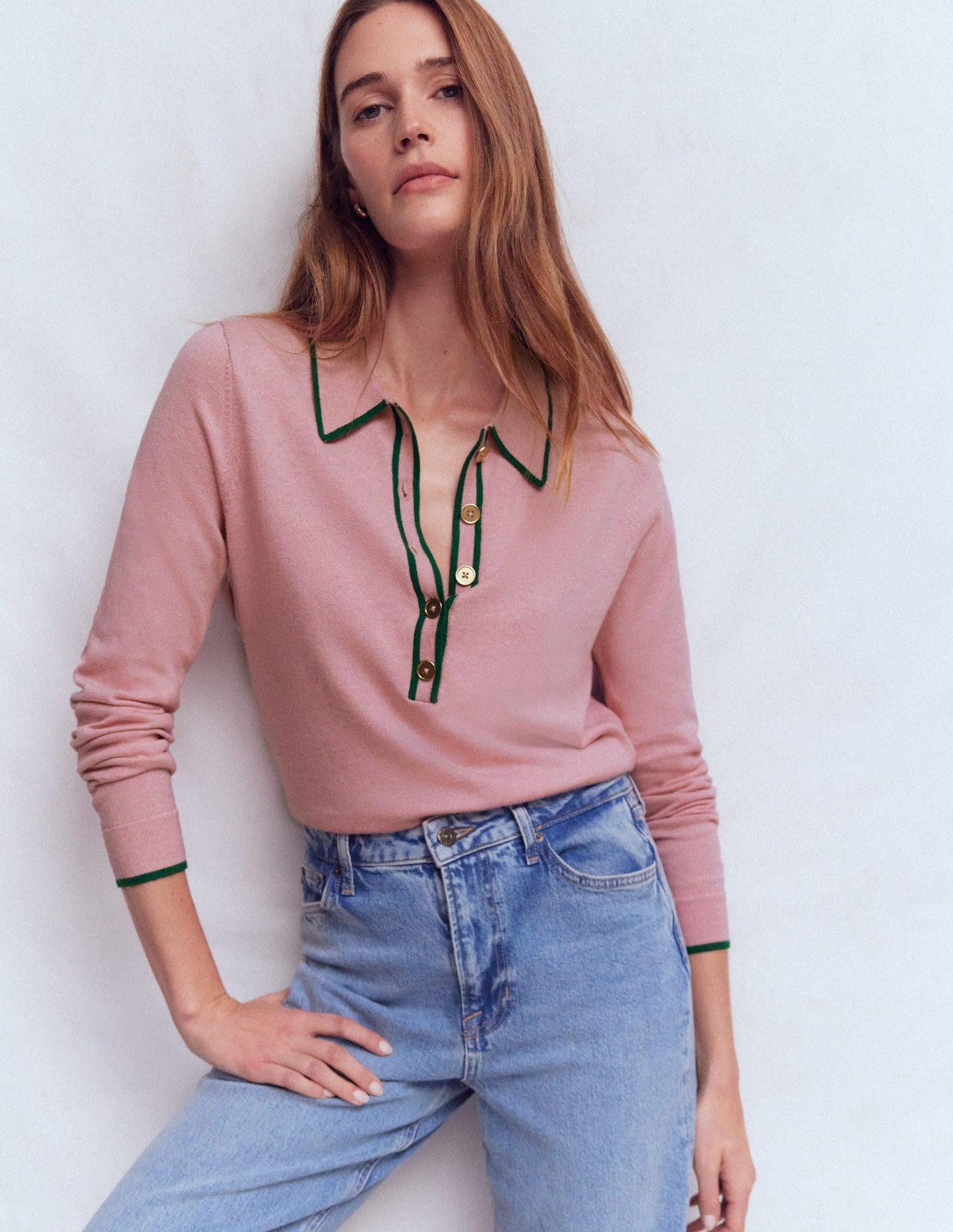Liz Henley Sweater-Lilac