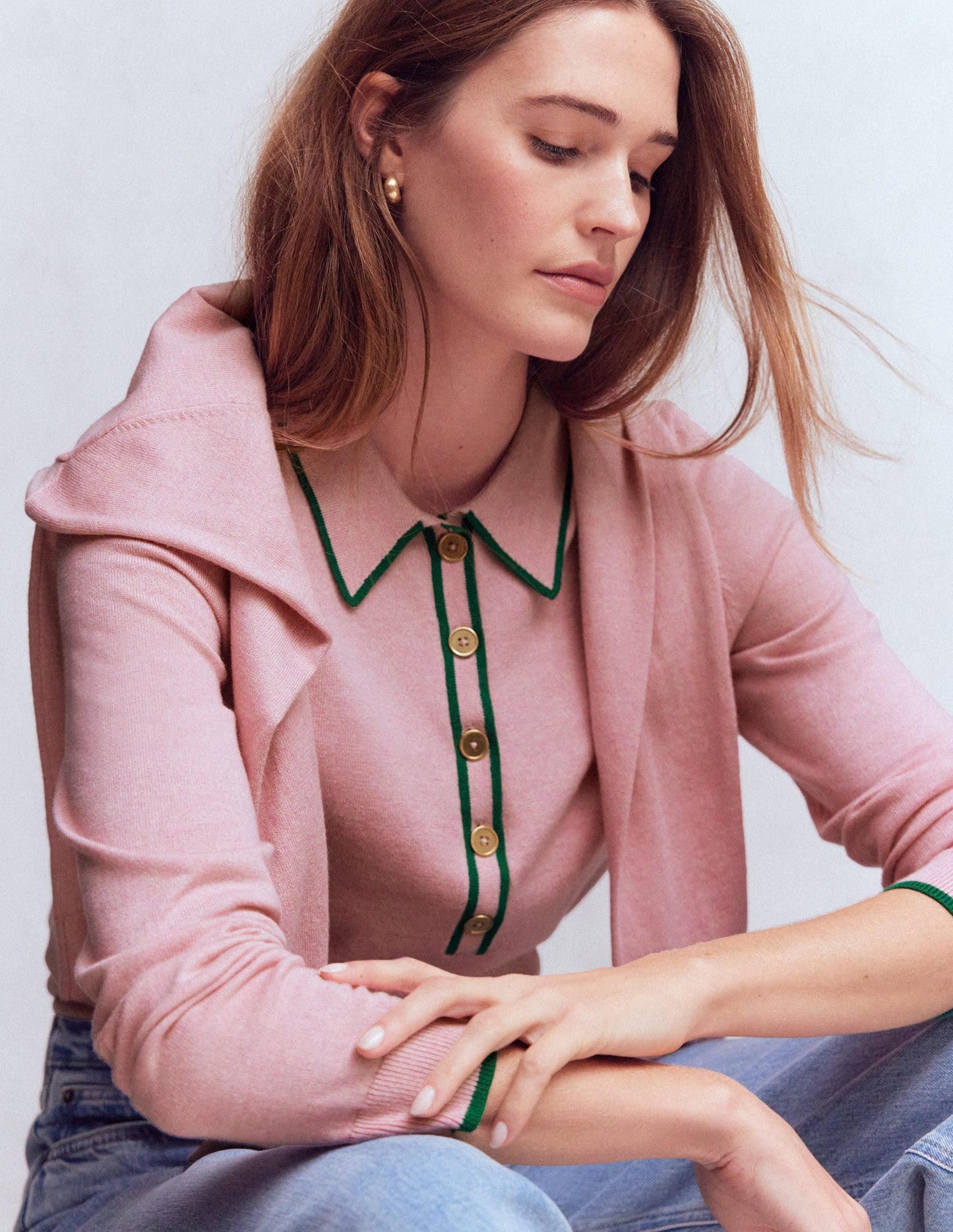 Liz Henley Sweater-Lilac