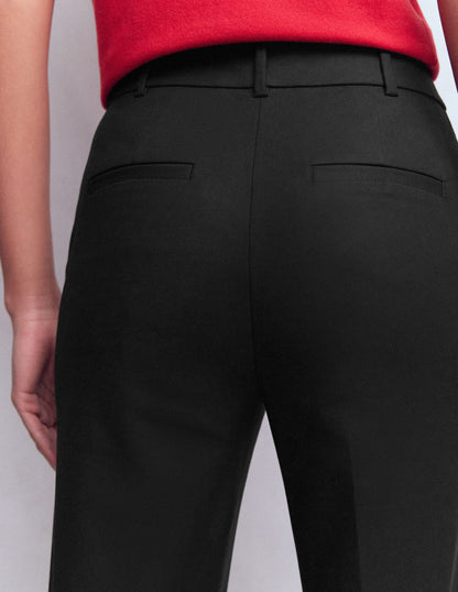 Canonbury Cotton 7/8 Pants-Black