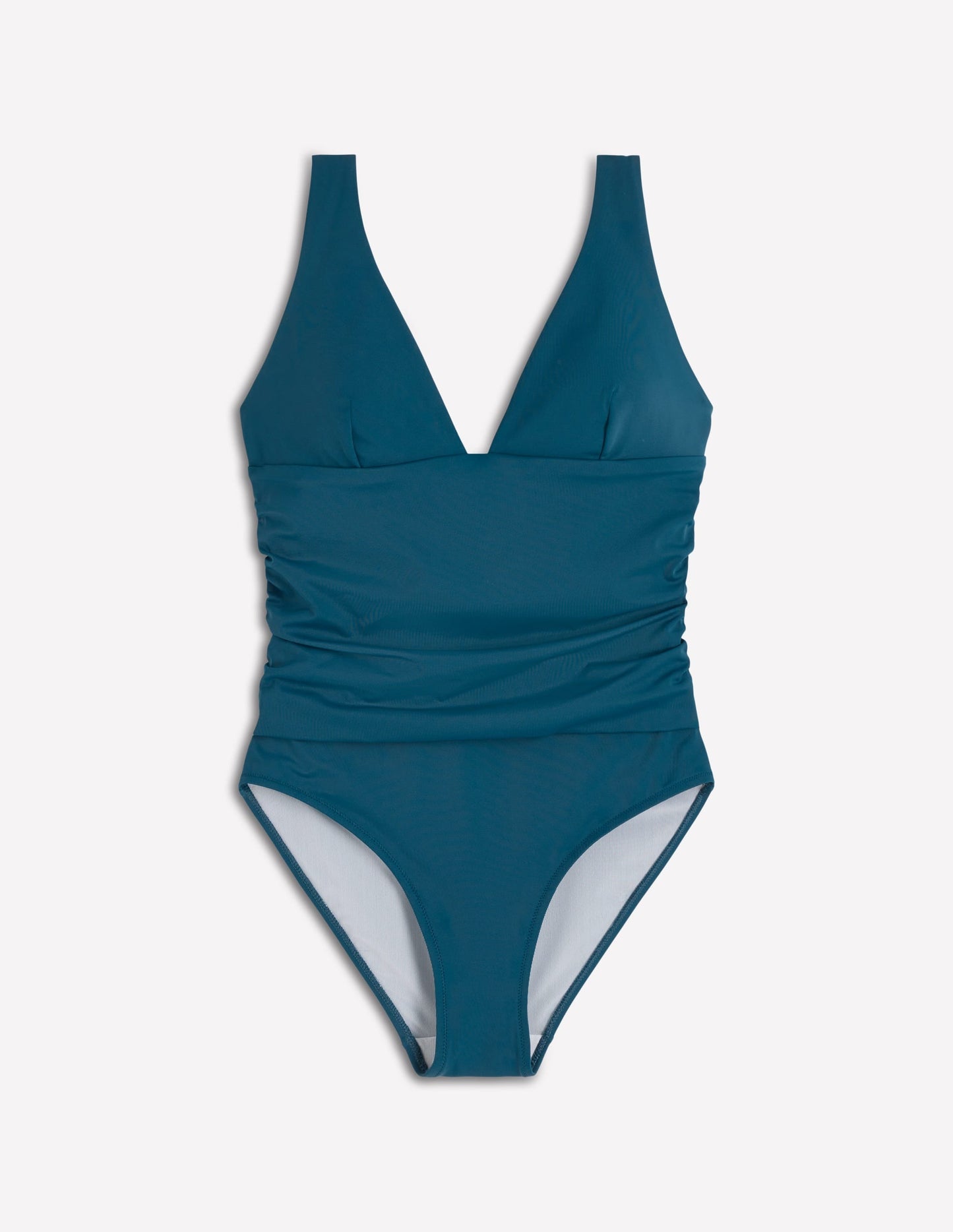 Mykonos Deep V Swimsuit-Oceanside