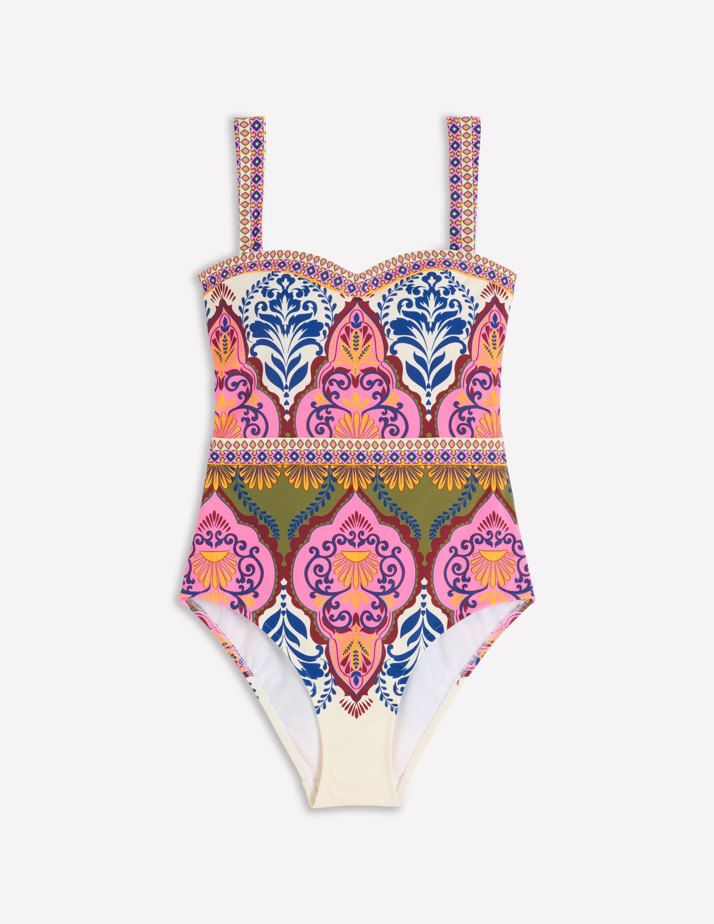 Clean Sweetheart Swimsuit-Multi, Ornamental Garden