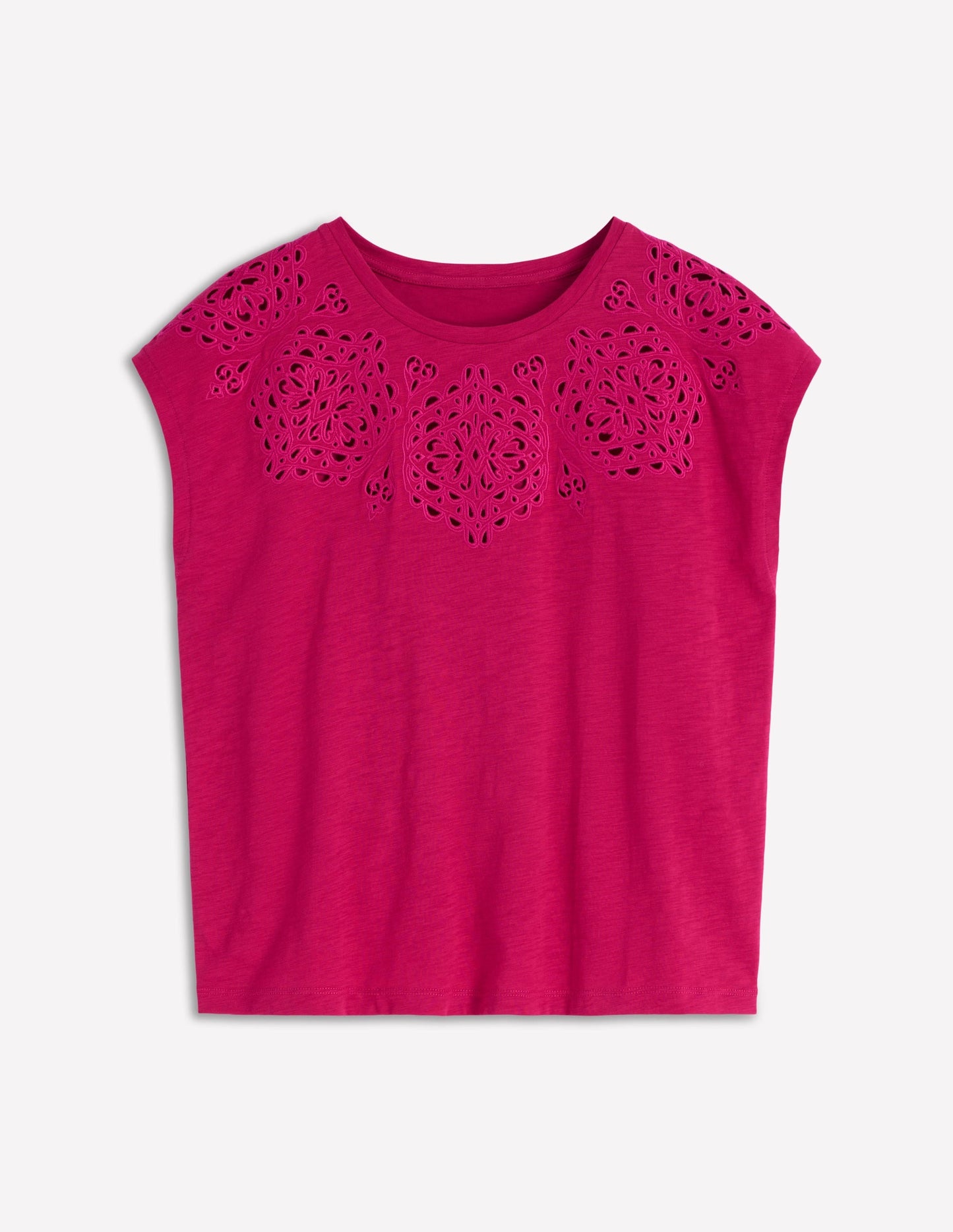 Willow Broderie T-shirt-Granita