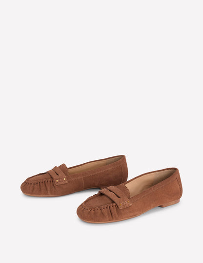 Classic Penny Loafers-Tan