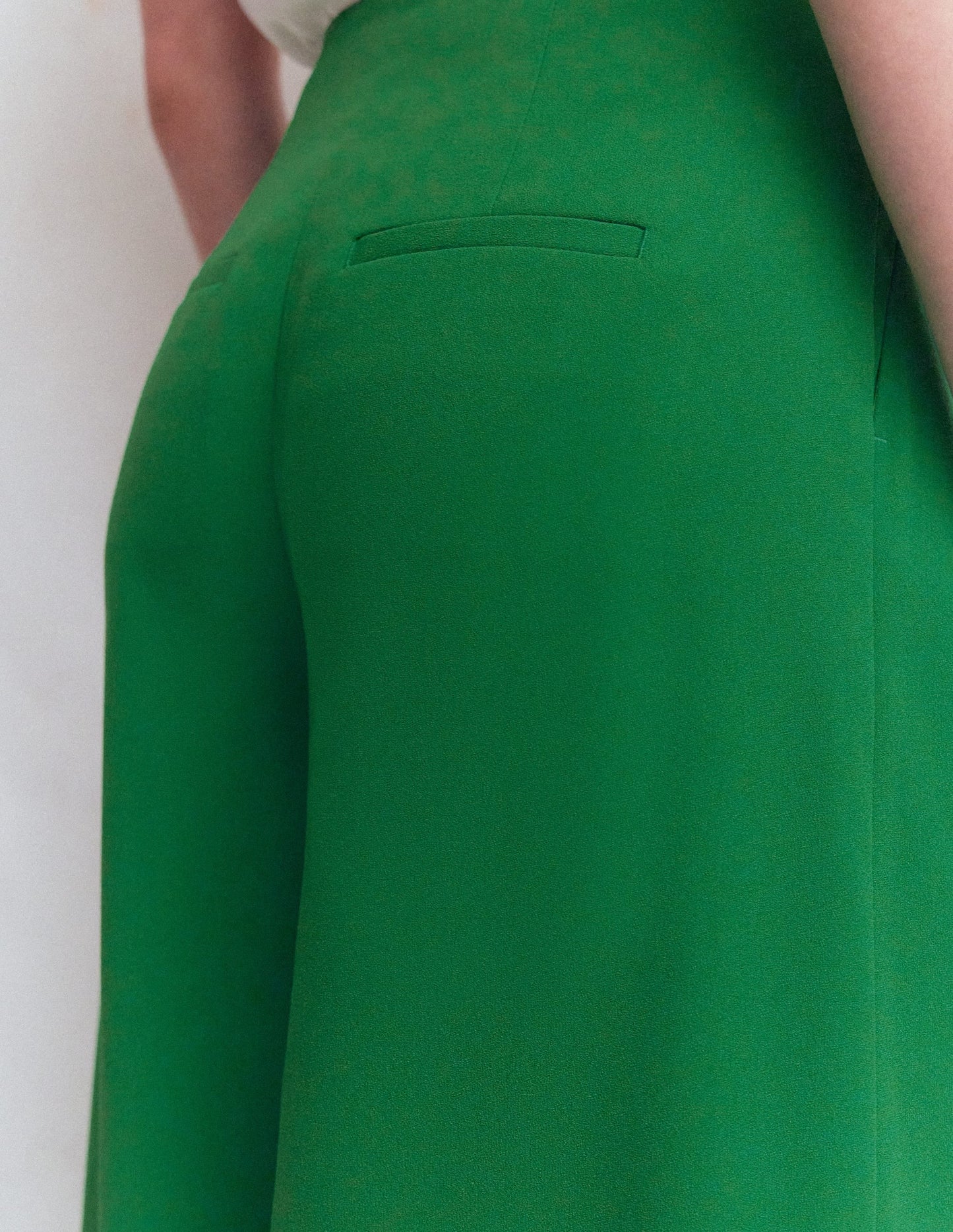 Regent Wide Leg Pants-Rich Emerald