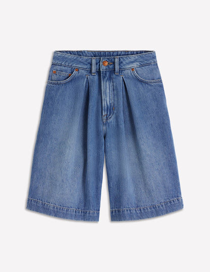 Denim Bermuda Short-Light Vintage