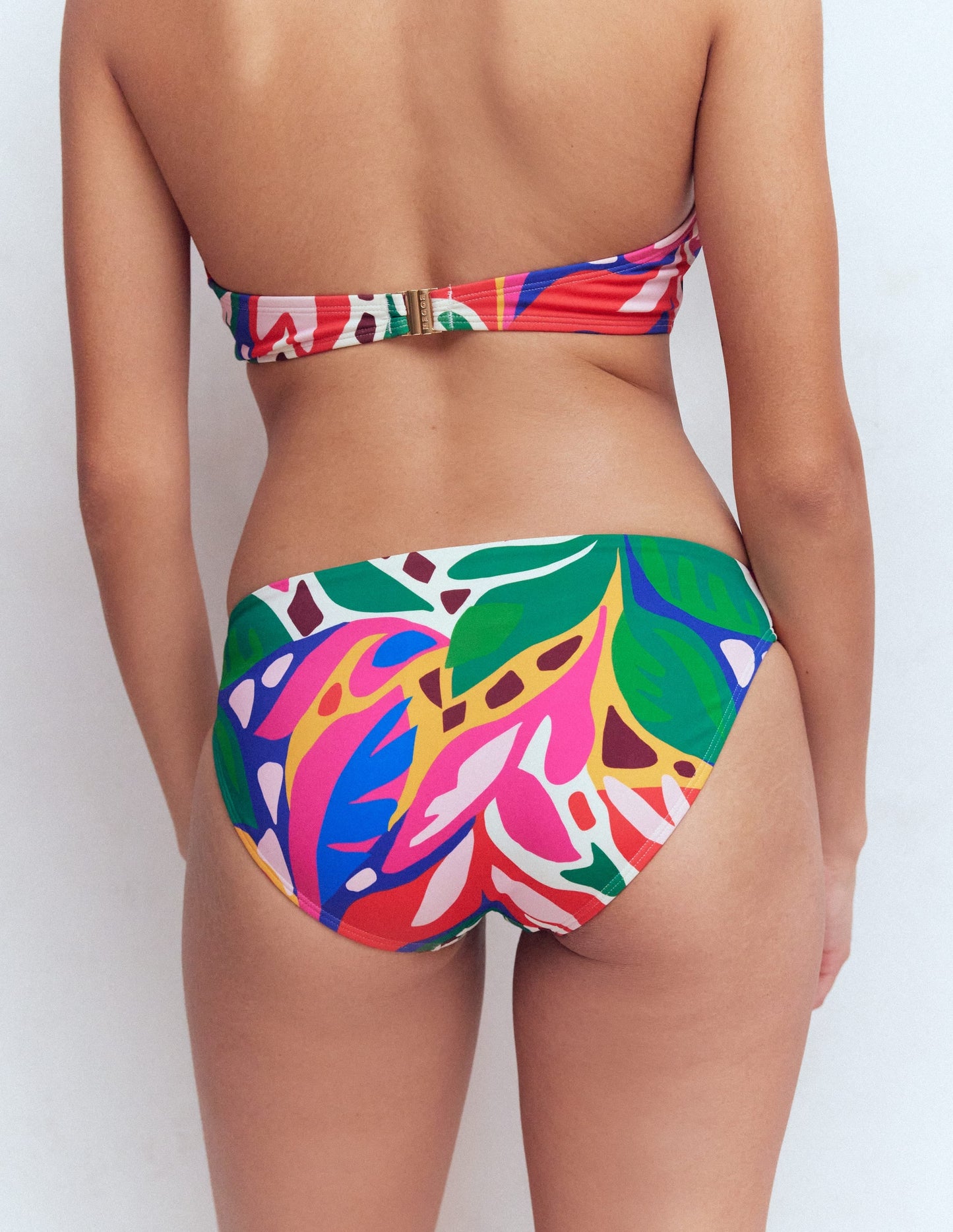 Classic Bikini Bottoms-Multi, Leafy Cascade