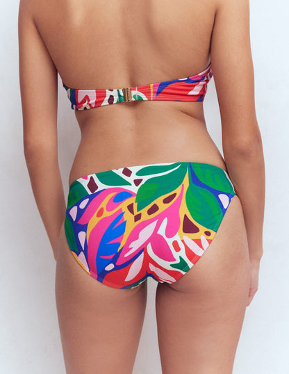 Classic Bikini Bottoms-Multi, Leafy Cascade