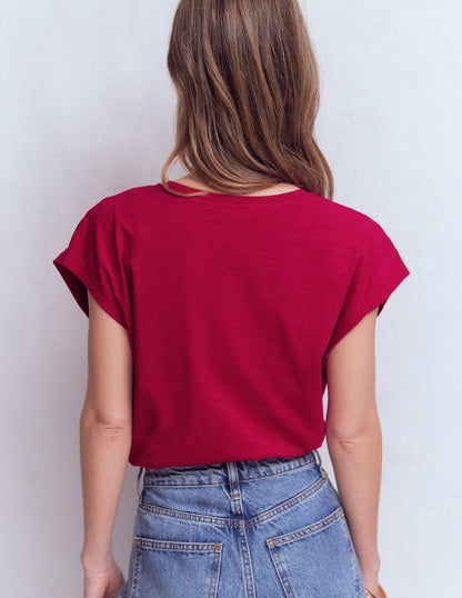 Willow Broderie T-shirt-Granita