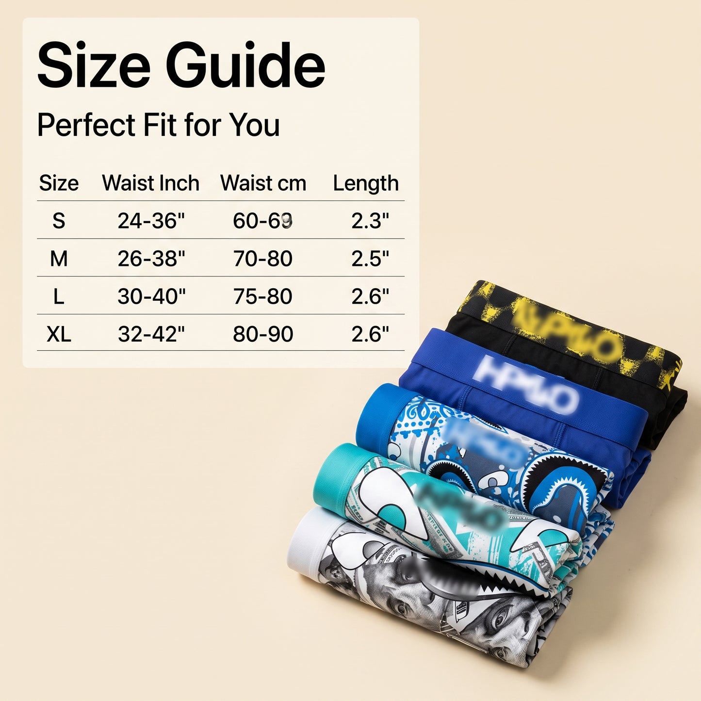 🩳Men's Novelty Graphic Long Leg Boxer Briefs